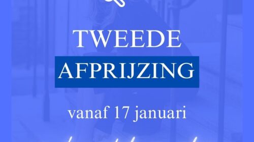 Tweede Afprijzing Wintersolden